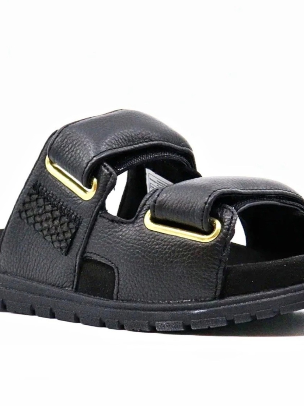 Woden Line Sandal Women's Black Sandals